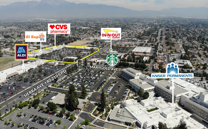 Pictures of Retail property located at 9800-9880 Sierra Ave, Fontana, CA 92335 for lease - image #1