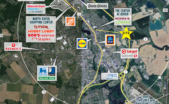 Pictures of Retail, Land property located at 299 N Dupont Hwy, Dover, DE 19901 for lease - image #1