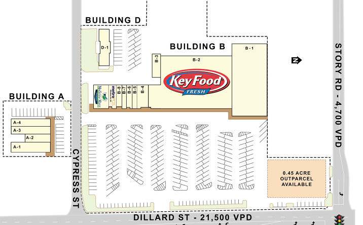 Pictures of Land property located at 616 S Dillard St, Winter Garden, FL 34787 for lease - image #1