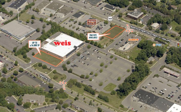 Pictures of Retail, Land, Restaurant property located at 1430 N Atherton St, State College, PA 16803 for sales - image #1