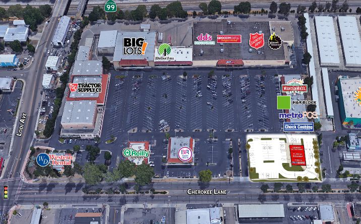 Pictures of Retail property located at SEC Cherokee Lane & Lodi Avenue, Lodi, CA 95240 for lease - image #1