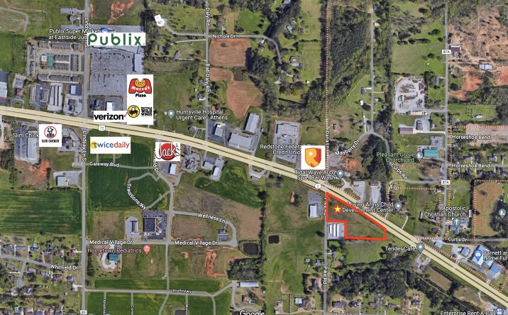 Pictures of Land property located at US-72, Athens, AL 35613 for lease - image #1
