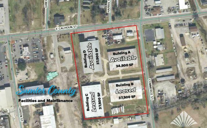 Pictures of Industrial property located at 222 E Calhoun St, Sumter, SC 29150 for lease - image #1