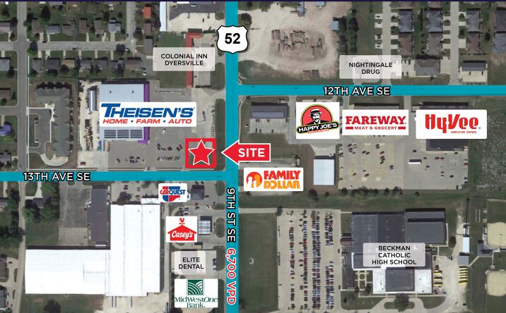 Pictures of Land property located at 1222 9th St SE, Dyersville, IA 52040 for lease - image #1