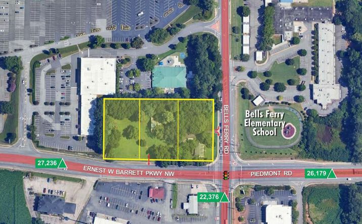 Pictures of Land property located at 2595 Bells Ferry Rd, Marietta, GA 30066 for lease - image #1