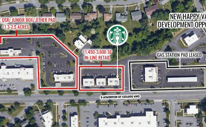 Pictures of Retail, Land property located at 1405 S Atherton St, State College, PA 16801 for lease - image #1