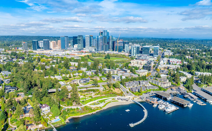 Pictures of Retail property located at 430 106th Ave NE, Bellevue, WA 98004 for lease - image #1