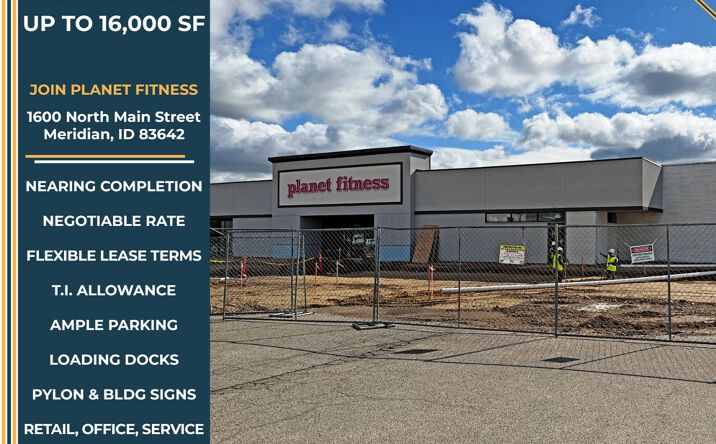 Pictures of Retail, Office, Special Purpose property located at 1600 N Main St, Meridian, ID 83642 for lease - image #1