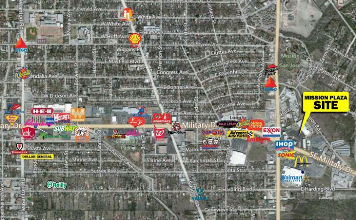 Pictures of Retail property located at Roosevelt Ave, San Antonio, TX 78214 for lease - image #1