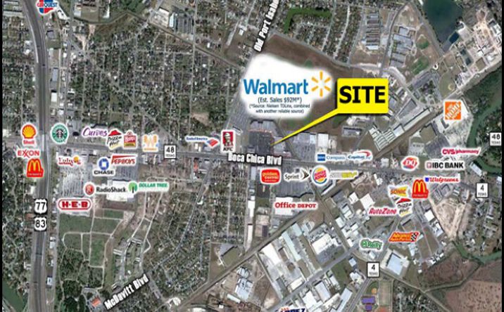 Pictures of Retail property located at 2715 -2921Boca Chica Blvd, Brownsville, TX 78521 for lease - image #1