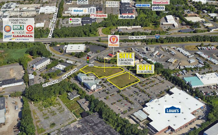 Pictures of Retail, Land property located at 2 Old Gate Ln, Milford, CT 06460 for lease - image #1
