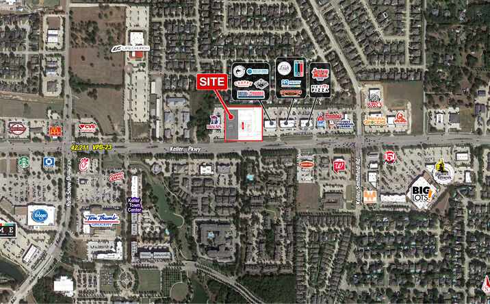 Pictures of Retail property located at 1241 Keller Pkwy, Keller, TX 76248 for lease - image #1