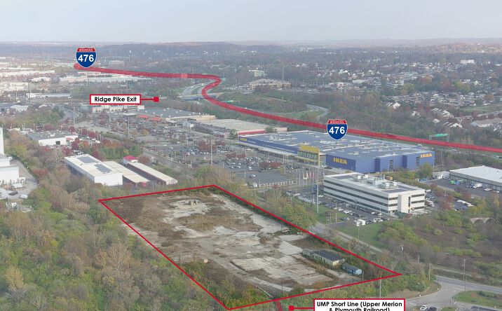 Pictures of Land property located at 407 Alan Wood Rd, Conshohocken, PA 19428 for lease - image #1