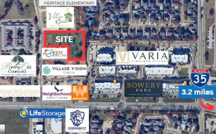 Pictures of Land property located at Barnett Blvd, Highland Village, TX 75077 for lease - image #1