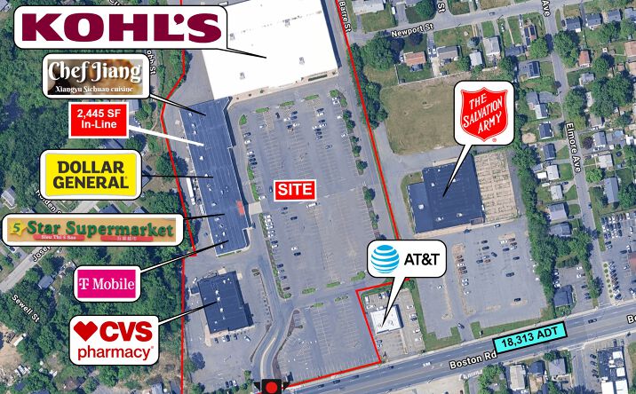 Pictures of Retail property located at 800 Boston Rd, Springfield, MA 01119 for lease - image #1