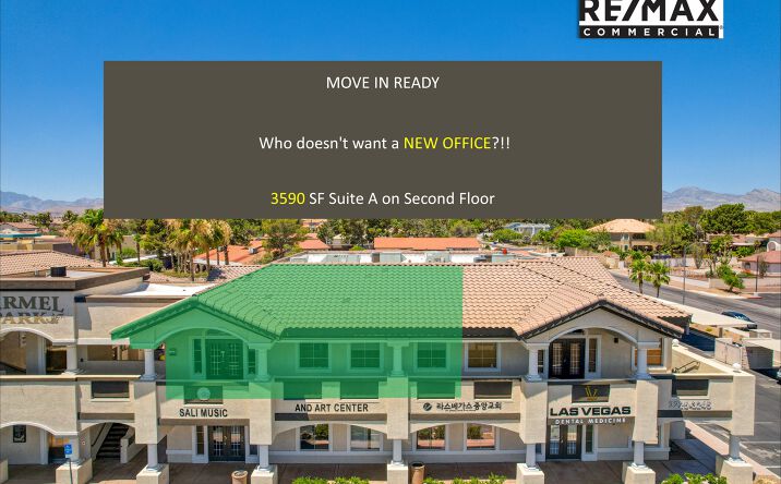 Pictures of Office property located at 3225 S Rainbow Blvd, Las Vegas, NV 89146 for lease - image #1
