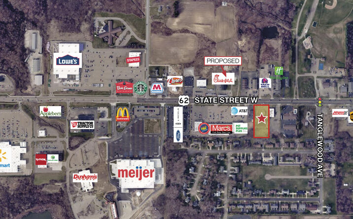 Pictures of Land property located at 2360 W State St, Alliance, OH 44601 for lease - image #1