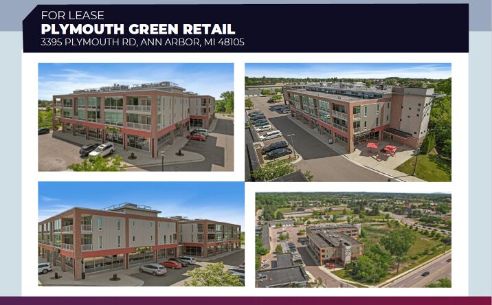 Pictures of Retail property located at 3395 Plymouth Rd, Ann Arbor, MI 48105 for lease - image #1