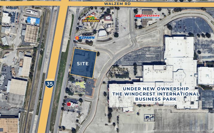 Pictures of Retail, Land property located at 7900 I 35 N Frontage Rd, Windcrest, TX 78130 for lease - image #1