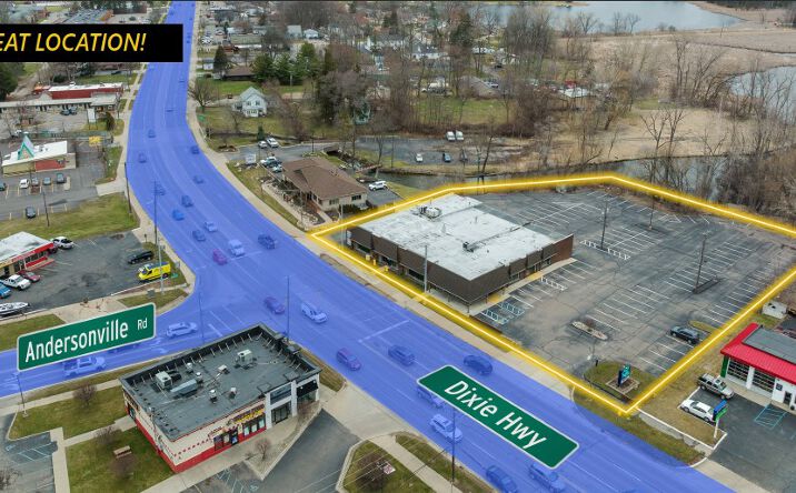 Pictures of Retail, Office property located at 5806 Dixie Hwy, Waterford Township, MI 48329 for lease - image #1