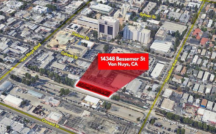 Pictures of Land property located at 14348 Bessemer St, Van Nuys, CA 91401 for lease - image #1