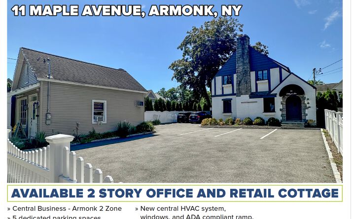 Pictures of Retail, Office property located at 11 Maple Ave, Armonk, NY 10504 for lease - image #1