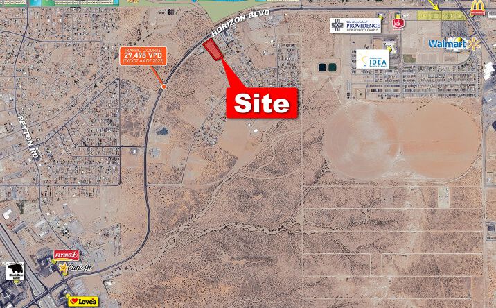 Pictures of Retail property located at SEQ Horizon Blvd & Green Desert Cir, Horizon City, TX 79927 for lease - image #1