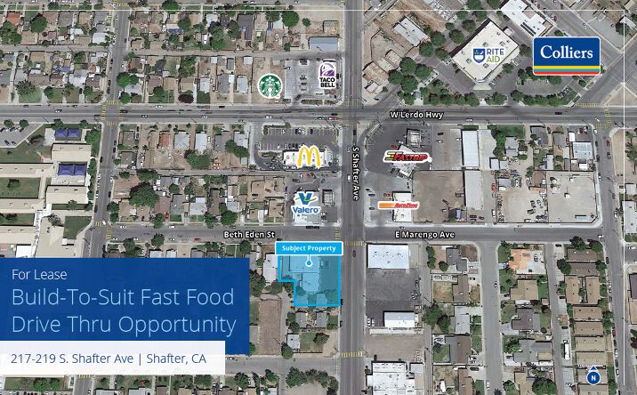 Pictures of Retail property located at 217 S Shafter Ave, Shafter, CA 93263 for lease - image #1