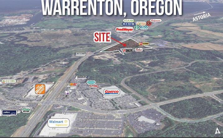 Pictures of Retail property located at 1123 Oregon Coast Hwy, Warrenton, OR 97146 for lease - image #1