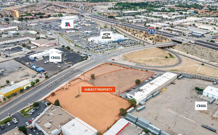 Pictures of Land property located at 2001 Candelaria Rd NE, Albuquerque, NM 87107 for lease - image #1