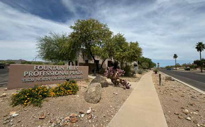Pictures of Office property located at 13620 N Saguaro Blvd, Fountain Hills, AZ 85268 for lease - image #1