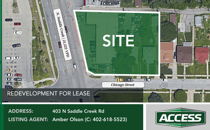Pictures of Retail, Land property located at 403 N Saddle Creek Rd, Omaha, NE 68131 for sales - image #1
