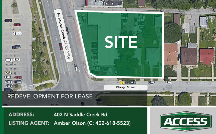 Pictures of Retail, Land property located at 403 N Saddle Creek Rd, Omaha, NE 68131 for lease - image #1