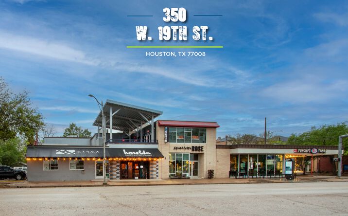 Pictures of Retail property located at 350 W 19th St, Houston, TX 77008 for lease - image #1