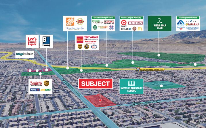 Pictures of Retail property located at 3525 S Fort Apache Rd, Las Vegas, NV 89147 for lease - image #1
