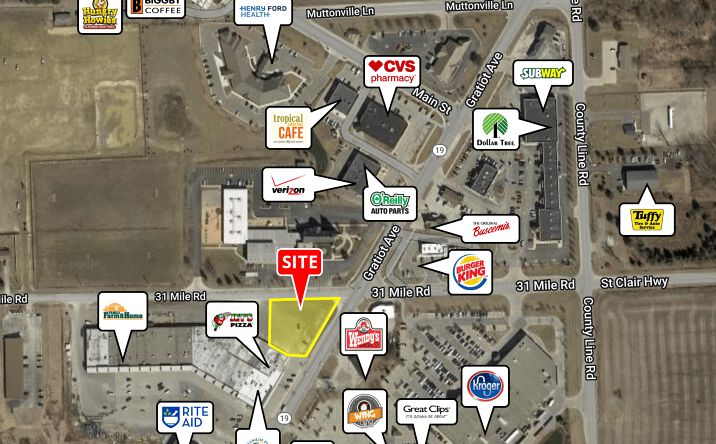 Pictures of Retail, Office, Land property located at 66901 Gratiot Avenue, Richmond, MI 48062 for lease - image #1