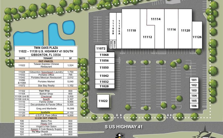 Pictures of Retail, Office, Special Purpose property located at 11120 US Hwy 41 S, Gibsonton, FL 33534 for lease - image #1