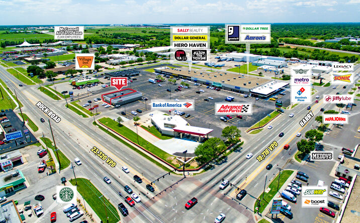 Pictures of Retail property located at 1655 S Rock Rd, Wichita, KS 67207 for lease - image #1