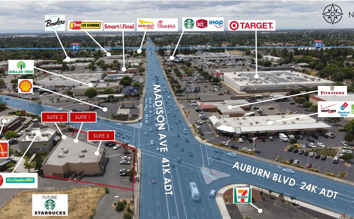 Pictures of Retail property located at 5044 Madison Ave, Sacramento, CA 95841 for sales - image #1