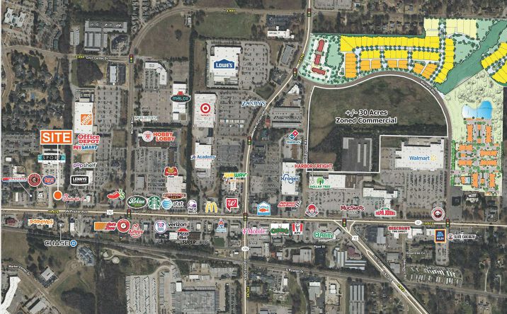 Pictures of Retail property located at 1048 W Poplar Ave, Collierville, TN 38017 for lease - image #1