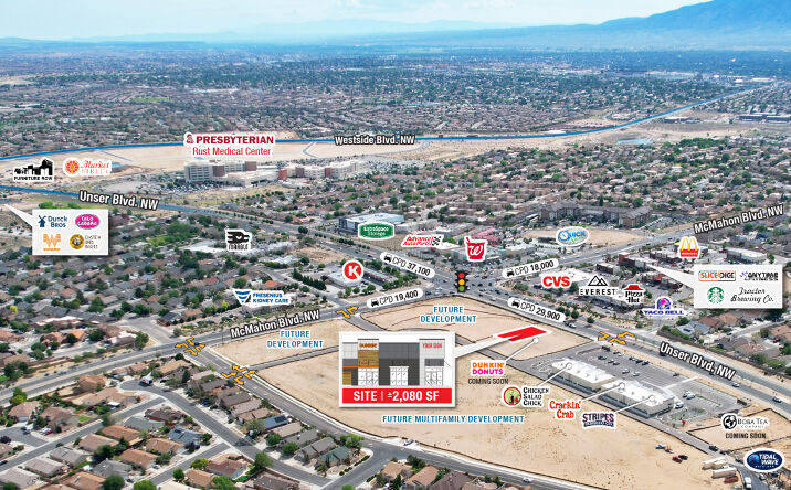Pictures of Retail property located at Albuquerque, NM, Albuquerque, NM 87114 for lease - image #1