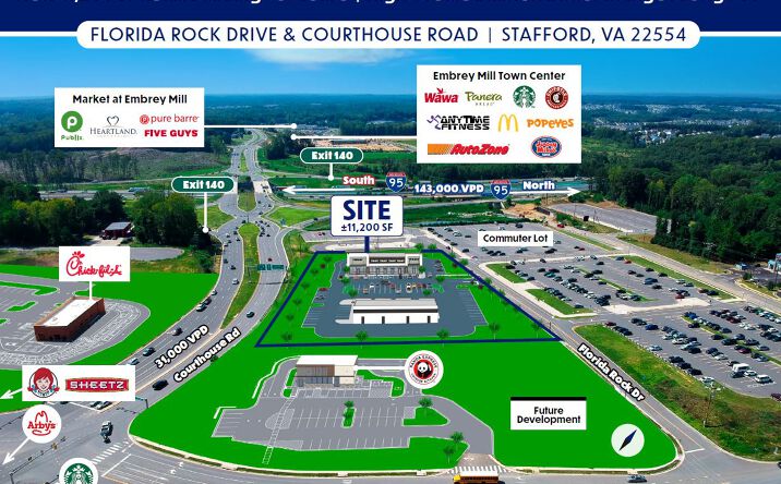 Pictures of Land property located at Stafford, VA, Stafford, VA 22554 for lease - image #1