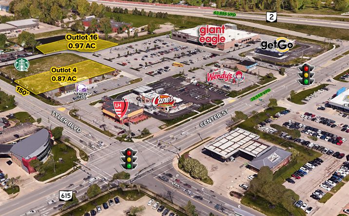 Pictures of Retail, Land property located at 8383 Tyler Blvd, Mentor, OH 44060 for sales - image #1