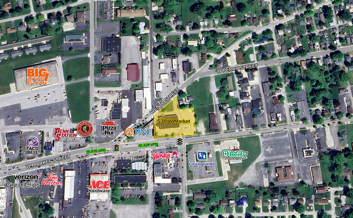 Pictures of Retail property located at 530 W Market St, Tiffin, OH 44883 for sales - image #1