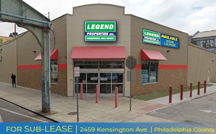 Pictures of Retail property located at 2459 Kensington Ave, Philadelphia, PA 19125 for lease - image #1