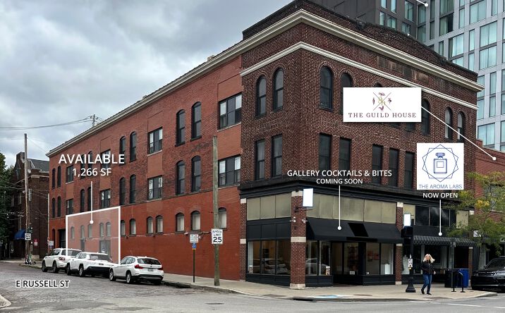 Pictures of Retail property located at 642 N High St, Columbus, OH 43215 for lease - image #1