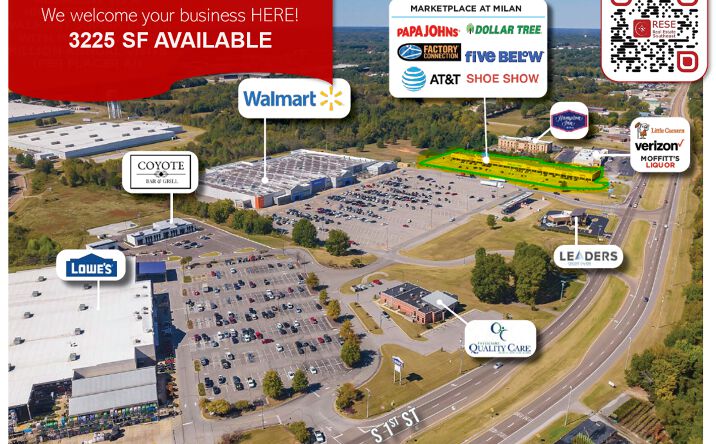 Pictures of Retail, Office property located at 15423 S 1st St, Milan, TN 38358 for lease - image #1