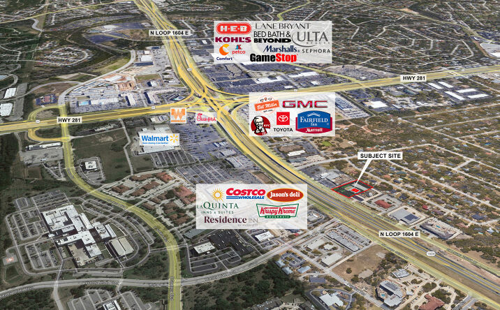Pictures of Land property located at 1100 N Loop 1604 E, San Antonio, TX 78232 for lease - image #1