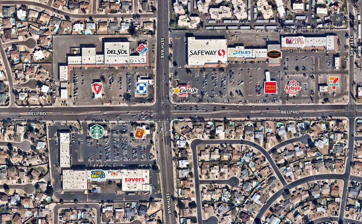 Pictures of Retail property located at SWC 35th Ave & Bell Rd, Phoenix, AZ 85053 for lease - image #1