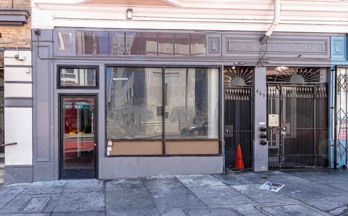 Pictures of Retail, Office property located at 447 O'Farrell St, San Francisco, CA 94102 for lease - image #1